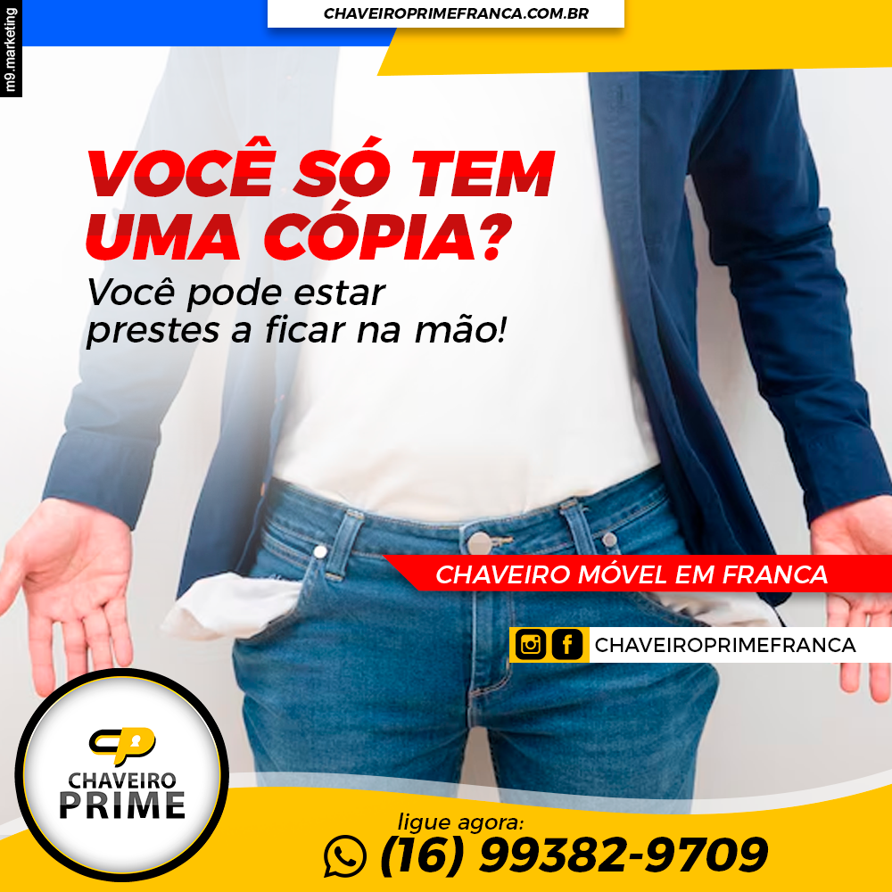 Cópias de Chaves em Franca: Onde Fazer?